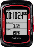 GarminEdge 500 - Red and Black - Includes Cadence Sensor And Heart Rate Monitor